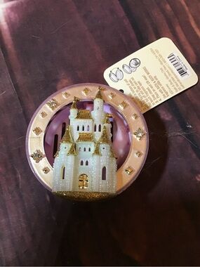 Disney bath & body works princess castle car fragrance vent or visor clip -New
